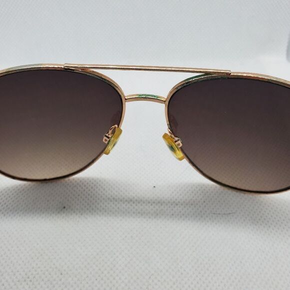Jessica Simpson Pink & Gold Aviator Sunglasses - Picture 10 of 10